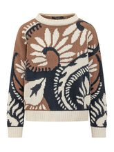Jacquard Sweater with Floral Pattern - Collezione Happy Birthday | Lidia Shopping