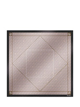MAX MARA - Foulard quadrato con motivo geometrico all-over - Rosa | Lidia Shopping ® | Official Website