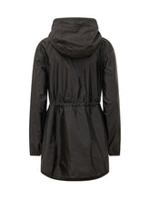 Parka Leggero con Cappuccio e Coulisse in Vita - Abbigliamento Donna | Lidia Shopping
