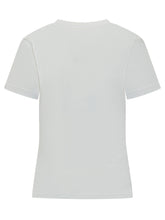 T-Shirt a Maniche Corte con Logo Applicato - Abbigliamento Donna | Lidia Shopping