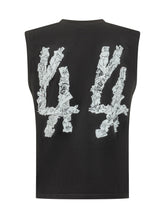 Cropped Sleeveless Top with Graphic Print - 44 Label Group | Lidia Shopping