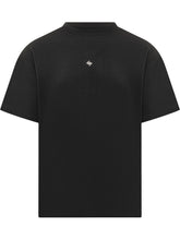 247 BY REPRESENT - T-shirt con Logo Grafico Centrale - Nero | Lidia Shopping | Official Website