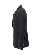 TAGLIATORE - Giacca Montecarlo Doppiopetto con Revers a Lancia - Blu | Lidia Shopping | Official Website