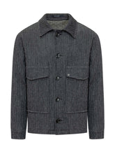 TAGLIATORE - Button Jacket with Patch Pockets - Blue | Lidia Shopping | Official Website