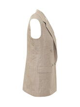 TAGLIATORE - Gilet Doppiopetto Sartoriale - Beige | Lidia Shopping | Official Website