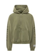 GALLERY DEPT - Felpa con Cappuccio e Zip - Verde | Lidia Shopping | Official Website