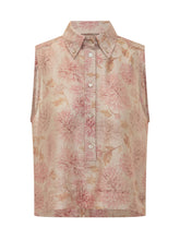 Top Senza Maniche con Stampa Floreale - Abbigliamento Donna | Lidia Shopping