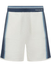 Shorts in Maglia Traforata a Righe Laterali - Abbigliamento Uomo | Lidia Shopping