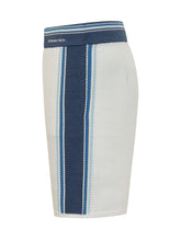 Shorts in Maglia Traforata a Righe Laterali - Abbigliamento Uomo | Lidia Shopping