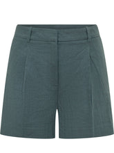 CALVIN KLEIN - Tailored Bermuda Shorts with Pleats - Blue | Lidia Shopping | Official Website