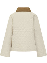 Giacca Trapuntata con Colletto a Contrasto e Tasche con Patta - Abbigliamento Donna | Lidia Shopping