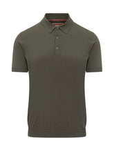 BARACUTA - Polo in Maglia con Colletto e Bottoni - Verde | Lidia Shopping | Official Website