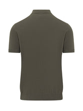 BARACUTA - Polo in Maglia con Colletto e Bottoni - Verde | Lidia Shopping | Official Website