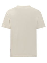 MOOSE KNUCKLES - T-shirt Girocollo con Logo - Beige | Lidia Shopping | Official Website