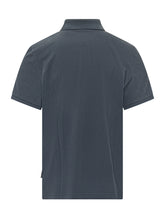 MOOSE KNUCKLES - Polo a Maniche Corte con Bottoni - Blu | Lidia Shopping | Official Website