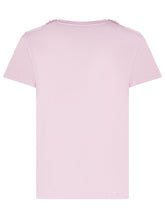 T-shirt with Front Logo and Shoulder Buttons - Balmain Kids | Lidia Shopping