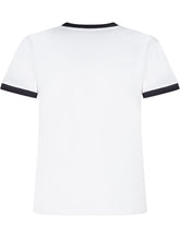 T-shirt with Front Logo and Contrasting Trims - Balmain Kids | Lidia Shopping