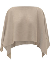 Mantella Ampia con Bordi Asimmetrici - Abbigliamento Donna | Lidia Shopping