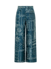 Wide Leg Pants with Geometric Print - Collezione Happy Birthday | Lidia Shopping
