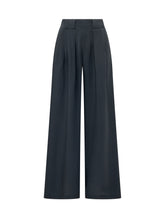 Pantaloni Ampi a Vita Alta con Pieghe - Abbigliamento Donna | Lidia Shopping