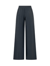 Pantaloni Ampi a Vita Alta con Pieghe - Abbigliamento Donna | Lidia Shopping