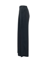 Pantaloni Ampi a Vita Alta con Pieghe - Abbigliamento Donna | Lidia Shopping