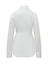 SPORTMAX - Camicia con Colletto Classico - Bianco | Lidia Shopping | Official Website