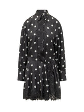 SPXBosso Polka Dot Dress with Lace Inserts - Collezione Happy Birthday | Lidia Shopping