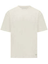 T-shirt with Micro Logo and Crew Neck - Amish | Lidia Shopping