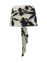 Stola in Jersey Stampa Floreale / con Nodo Frontale - Accessori Donna | Lidia Shopping