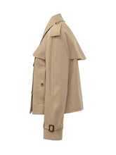 Trench Corto Doppiopetto con Cinture - Abbigliamento Donna | Lidia Shopping