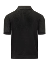 Camicia in Maglia Traforata Maniche Corte - Abbigliamento Uomo | Lidia Shopping