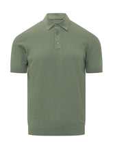 FILIPPO DE LAURENTIIS - Short Sleeve Knit Polo - Green | Lidia Shopping ® | Official Website