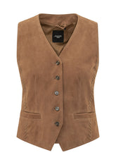 WEEKEND MAX MARA - Vest with Buttons and Pockets - Brown | Lidia Shopping | Official Website