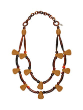 WEEKEND MAX MARA - Collana con Perle e Elementi Intrecciati - Marrone | Lidia Shopping ® | Official Website