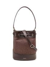 Borsa a Secchiello Monda in Vimini con Intreccio - Borse a Tracolla Donna | Lidia Shopping