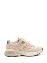PREMIATA - Sneakers con Lacci e Logo Laterale - Beige | Lidia Shopping | Official Website
