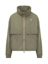 K-WAY - Aubette Memory Touch Jacket with Zip - Green | Lidia Shopping | Official Website