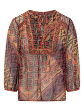 Odetta Blouse with Geometric Print - Baandsh | Lidia Shopping