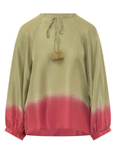 Blouse with Neck Tie and Long Sleeves - Collezione Happy Birthday | Lidia Shopping