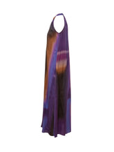 Abito Lungo con Collo Arricciato - Abbigliamento Donna | Lidia Shopping