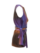 Sleeveless Top with Abstract Print and Side Tie - Collezione Happy Birthday | Lidia Shopping