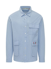Shirt with Classic Collar and Patch Pockets - Barbour X Baracuta Men | Lidia Shopping