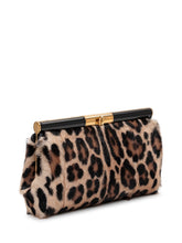 Clutch Leopardata in Cavallino con Chiusura Gioiello - Borse A Spalla Donna | Lidia Shopping