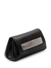 Borsa Clutch in Pelle con Manico a Catena - Borse A Mano Donna | Lidia Shopping