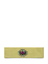SARA ROKA - Cintura Flaminia con Fibia Gioiello - Verde - LIDIASHOPPING® - Official Website