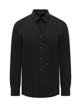 BOSS - Shirt with Classic Collar and Button Closure - Black | Lidia Shopping | Official Website
