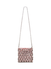Borsa Mini con Catena e Cristalli - Borse A Spalla Donna | Lidia Shopping