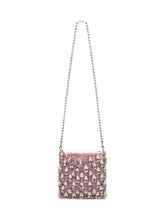 Borsa Mini con Catena e Cristalli - Borse A Spalla Donna | Lidia Shopping