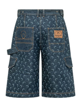 Bermuda in Denim con Tasche Cargo - Abbigliamento Uomo | Lidia Shopping
